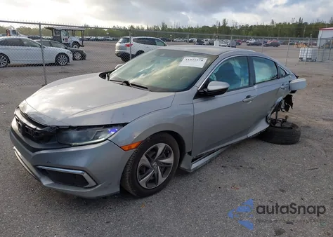 2019 Honda Civic Lx z USA, uszkodzony, nr VIN 2HGFC2F62KH583213